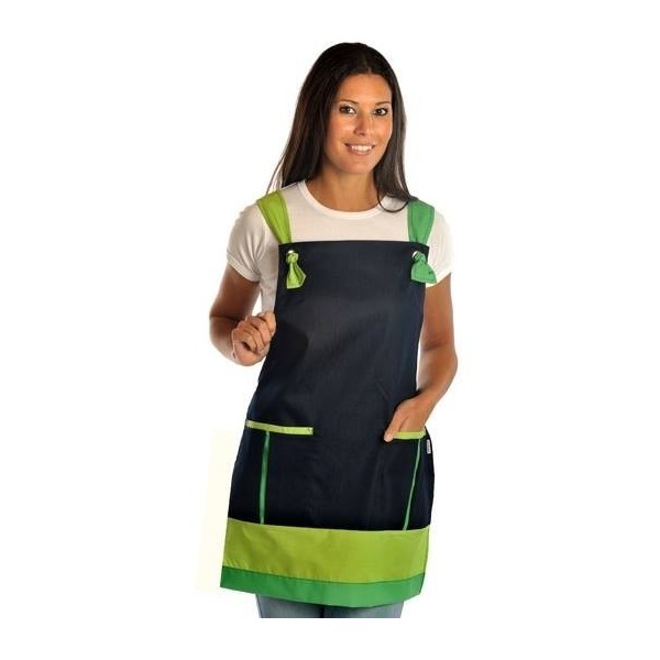 "Estola" di jeans verde