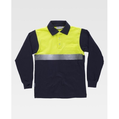 Polo manga comprida C3843