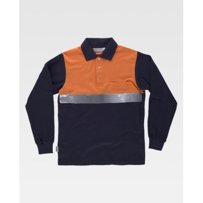 Polo manga comprida C3843