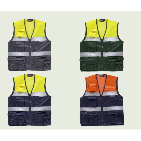 Gilet réfléchissant combiné