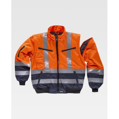 Parka piloto bicolor Parka piloto bicolor