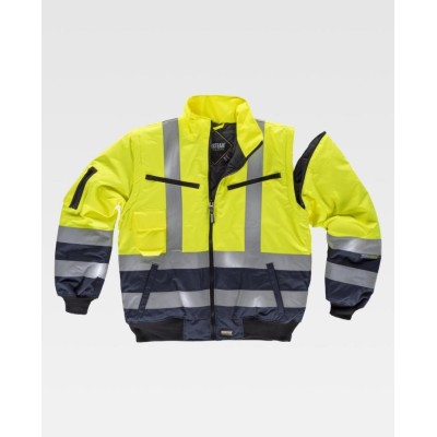 Parka piloto bicolor Parka piloto bicolor