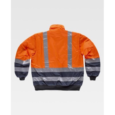 Parka piloto bicolor Parka piloto bicolor