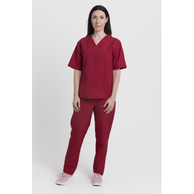 Túnica Pijama Cirúrgico Granada Bordeaux Túnica Pijama Cirúrgico Granada Bordeaux