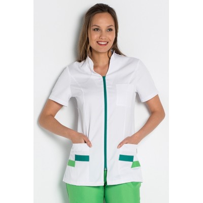 Túnica com fecho verde