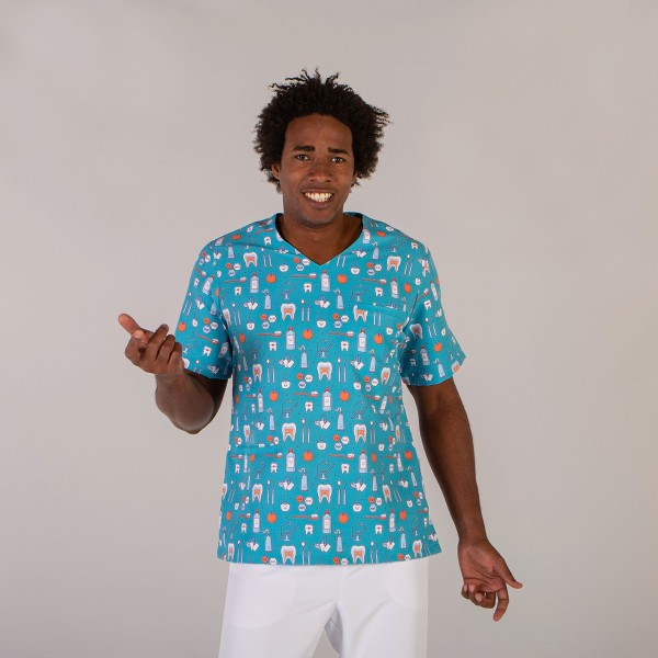 Chirurgische Pyjamas (Tunika) Zähne