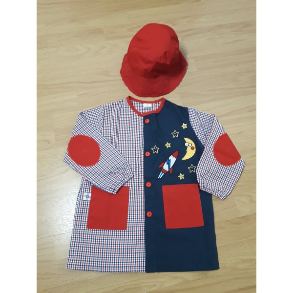 Tablier pour enfants "fusée"