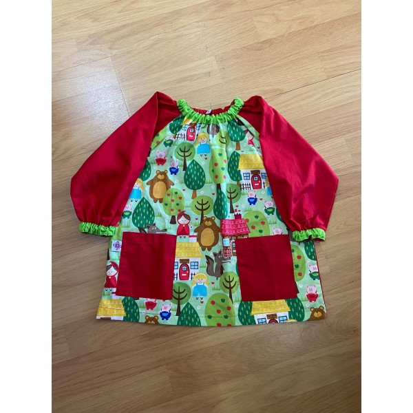 Delantal para niños "Caperucita Roja"