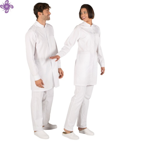 Bata blanca de laboratorio