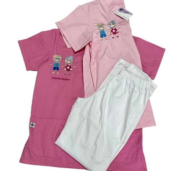 Senior embroidered tunic V1