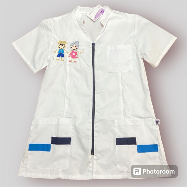 Elderly embroidered tunic F2
