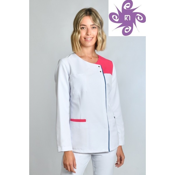 Tunique en microfibre rose