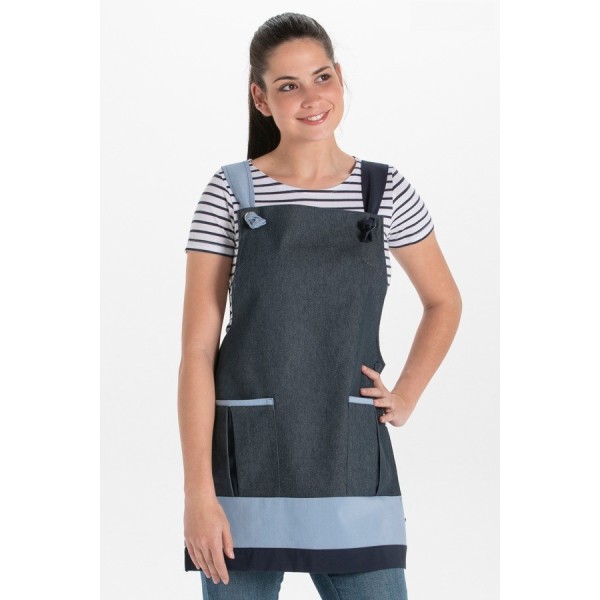 Estola multicolore bleue
