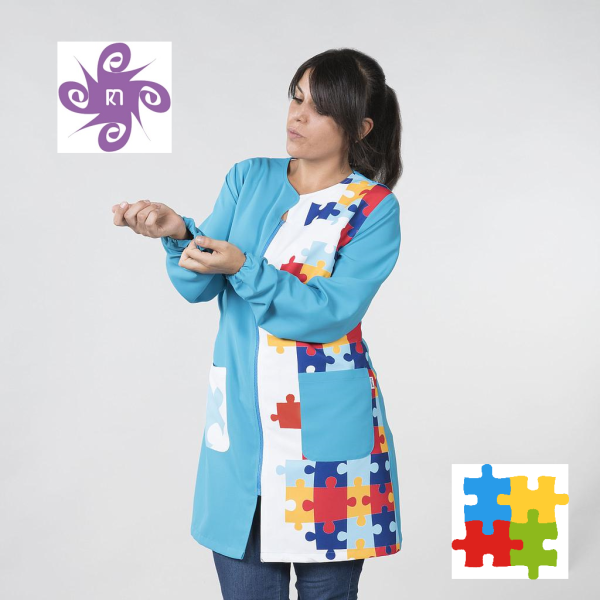 Blouse d'enseignant pour l'autisme