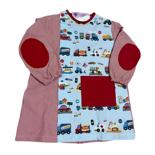 Grembiule Bambino "Macchine" 04