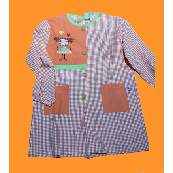 Tablier pour enfants "poupée" 02
