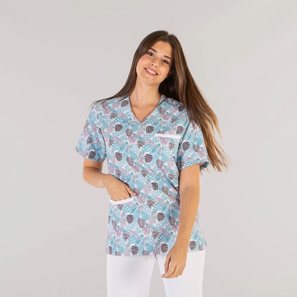 Pijama cirúrgico (Túnica) Folhas