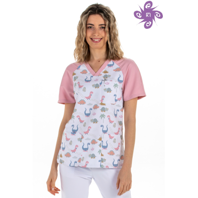 Pijama Cirúrgico (Túnica) Dino Pijama Cirúrgico (Túnica) Dino