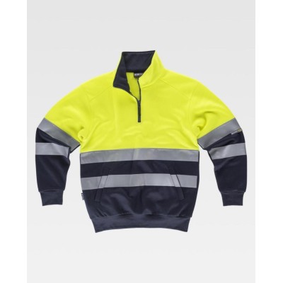 Sweatshirt com fitas refletoras Sweatshirt com fitas refletoras