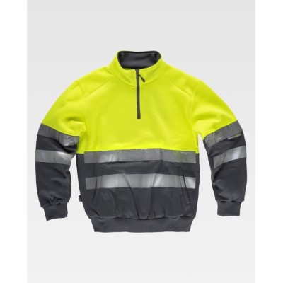Sweatshirt com fitas refletoras Sweatshirt com fitas refletoras