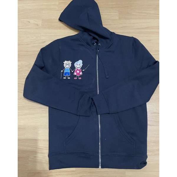 Chaqueta de algodón para ancianos