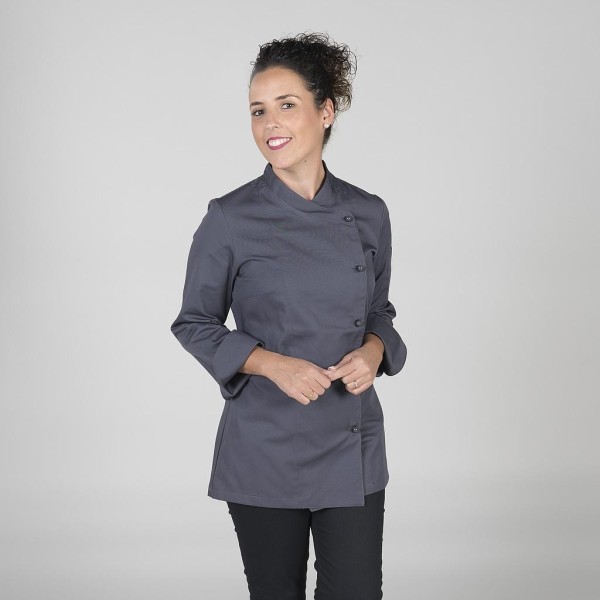 Jaleca Cinza Escuro