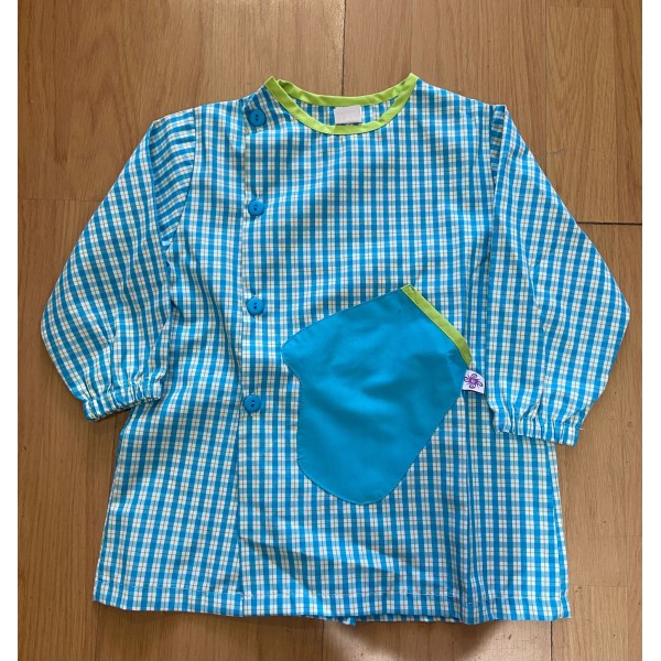 Bibe Azul Mão
