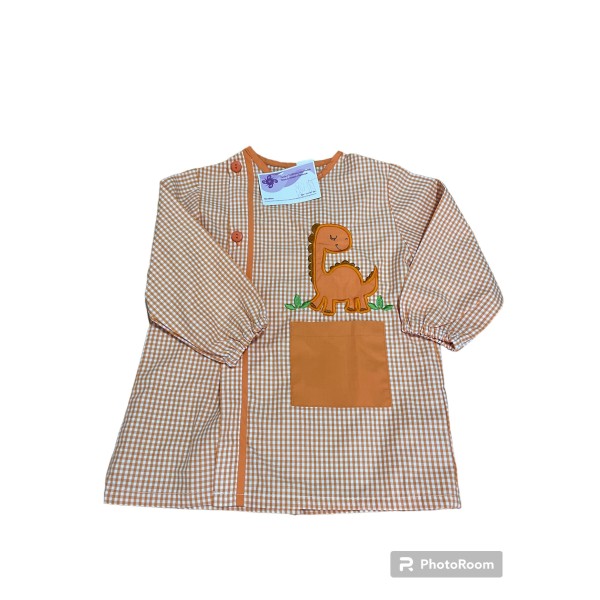 Delantal infantil "dinosaurio"