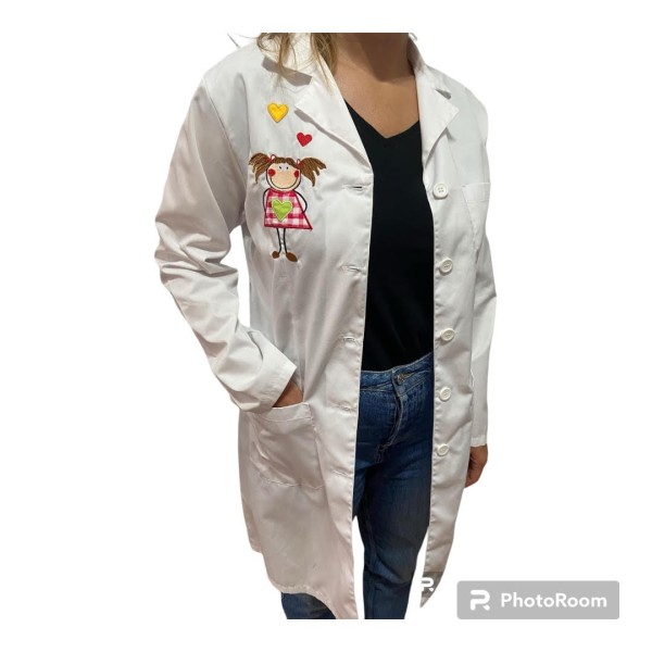 Blouse blanche de poupée