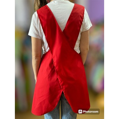 Avental cruzado Capuchinho vermelho Avental cruzado Capuchinho vermelho