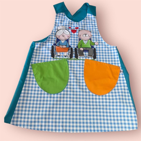 "Seniors" Cross apron A