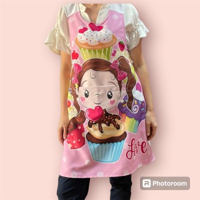 Avental Cruzado Cupcake Avental Cruzado Cupcake
