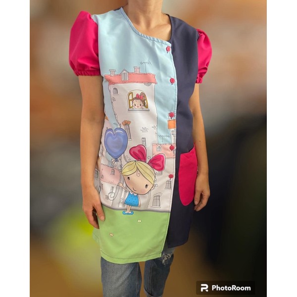 Camice da Maestra "Ragazza di città"