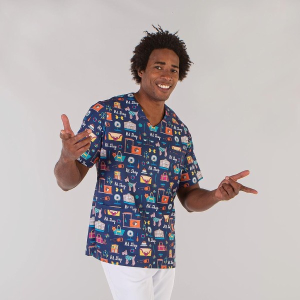 Pijama cirúrgico (Túnica) Pet Shop