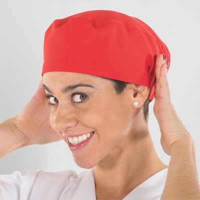 Touca cirúrgica Vermelho Touca cirúrgica Vermelho