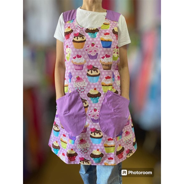 Grembiule incrociato Cupcake C