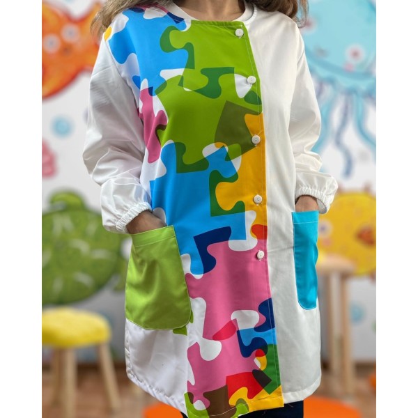 Camice bianco "autismo"