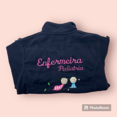 Casaco Polar bordado Pediatria Casaco Polar bordado Pediatria
