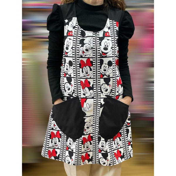 Mickey Mouse Cross Apron