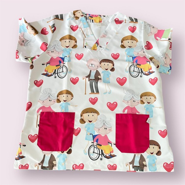 Túnica (pijama quirúrgico) ancianos