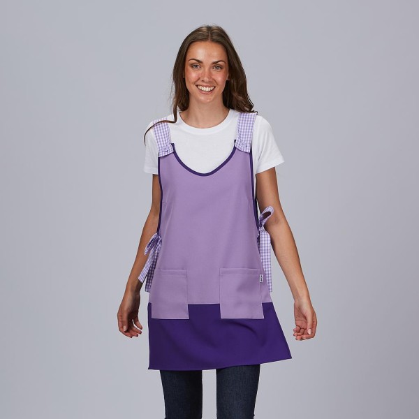 Lila Estola mit Schleifen