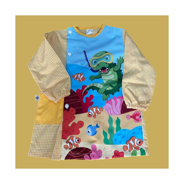 Delantal infantil "Cocodrilo"