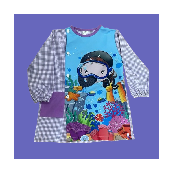 Children's apron "Diving"