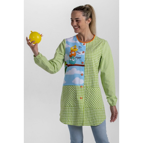 Blouse d'enseignant "Birdie