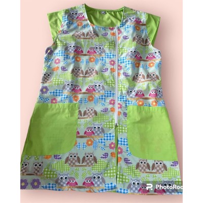 Bata "Búhos" verde