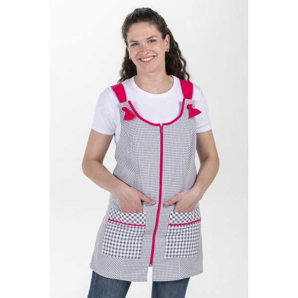 Pichi grau Kontrast fuchsia