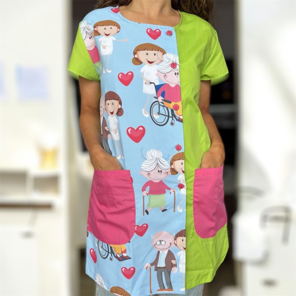 Bata "cuidadora de idosos"