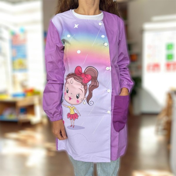 Blouse "Fille Arc-en-Ciel"