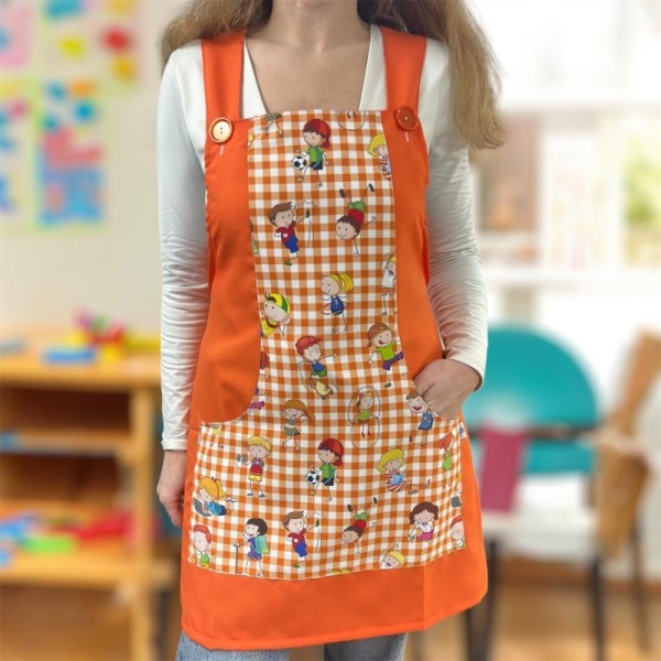 Estola mit Bändern "Freizeit" Orange