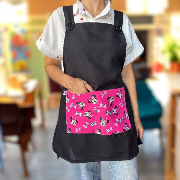 Black “Minnie” tie Estola